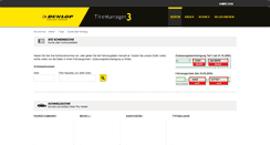 Desktop Screenshot of dunlop.tiremanager.eu